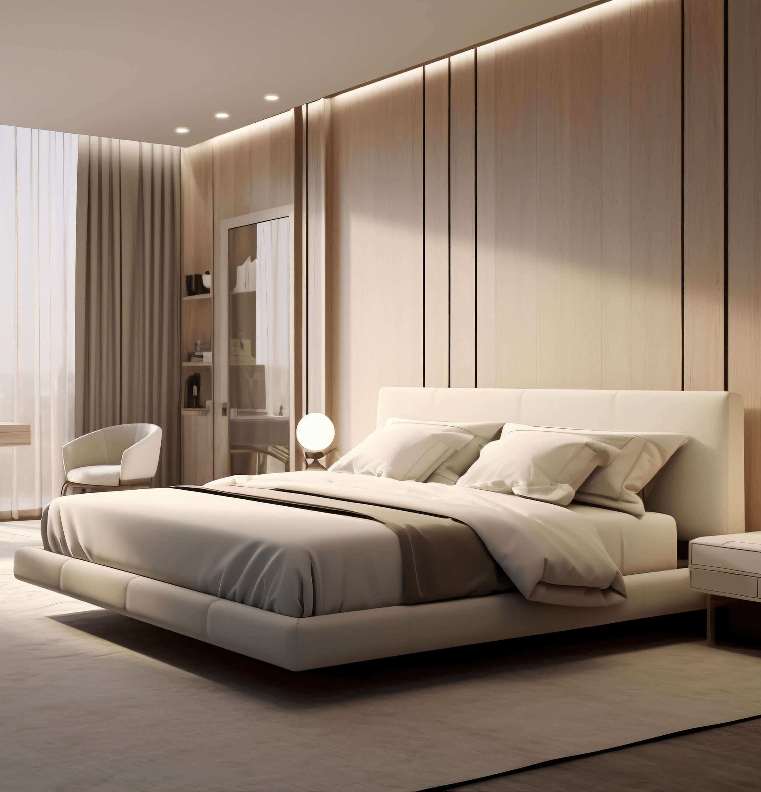 Bedroom – perfect conditions for sleep and relaxation