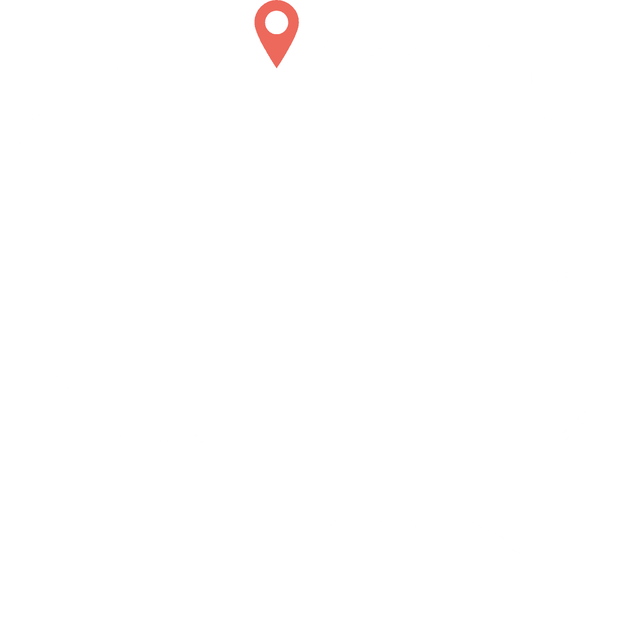 Showroom w Gdyni na mapie poglądowej