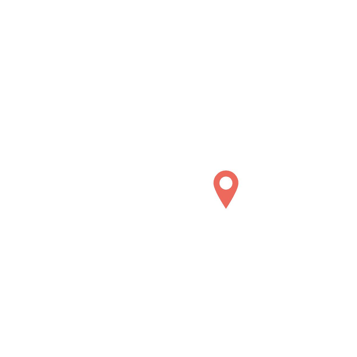 Showroom in Kielce on a schematic map 