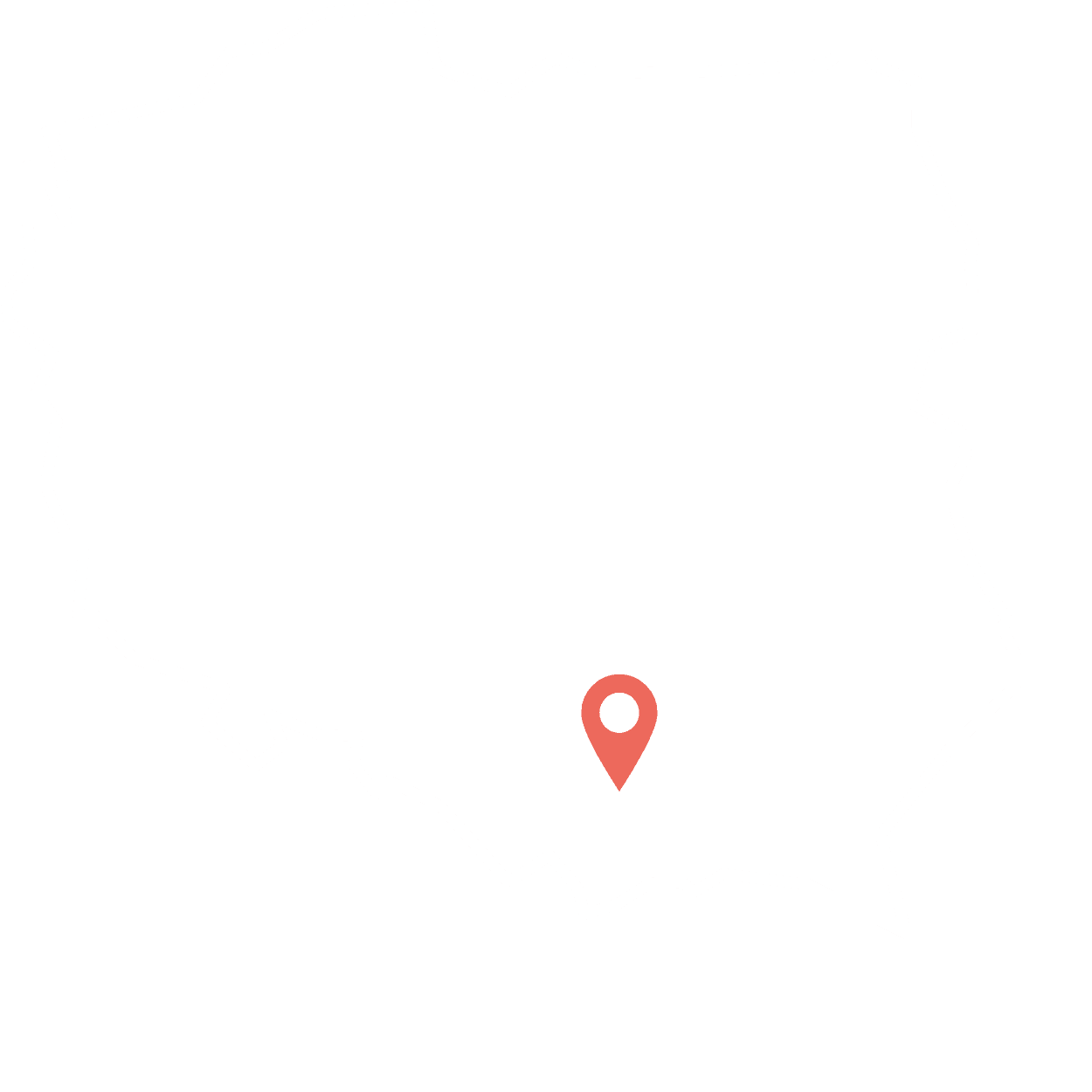 Showroom w Krakowie na poglądowej mapie