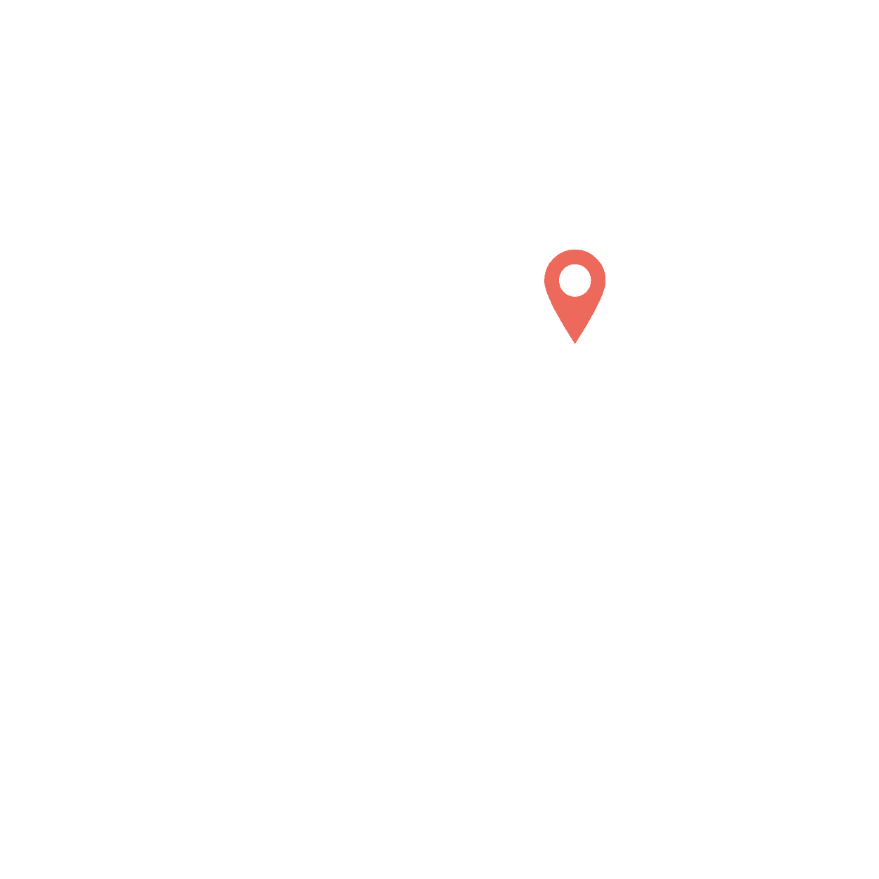 Showroom w Warszawie na poglądowej mapie